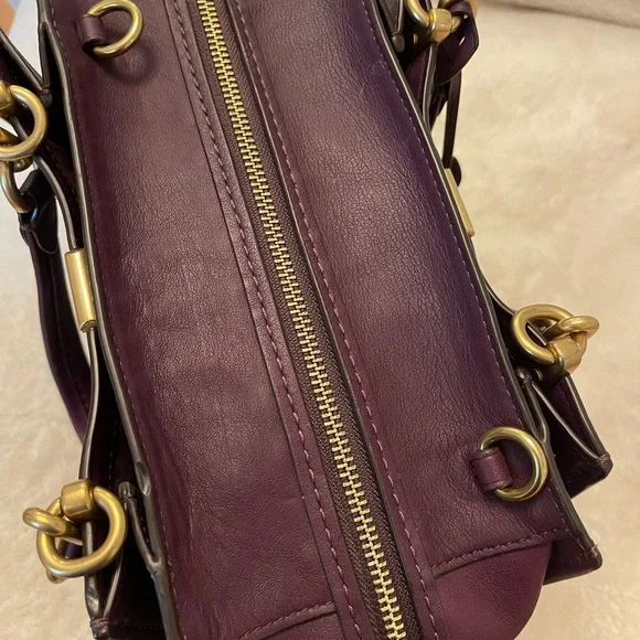 Coach 1941 Dreamer with Tattoo Feather Chelsea Champlain 36914 Plum - Picture 6 of 15